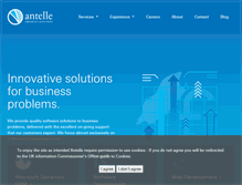 Tablet Screenshot of antelle.com